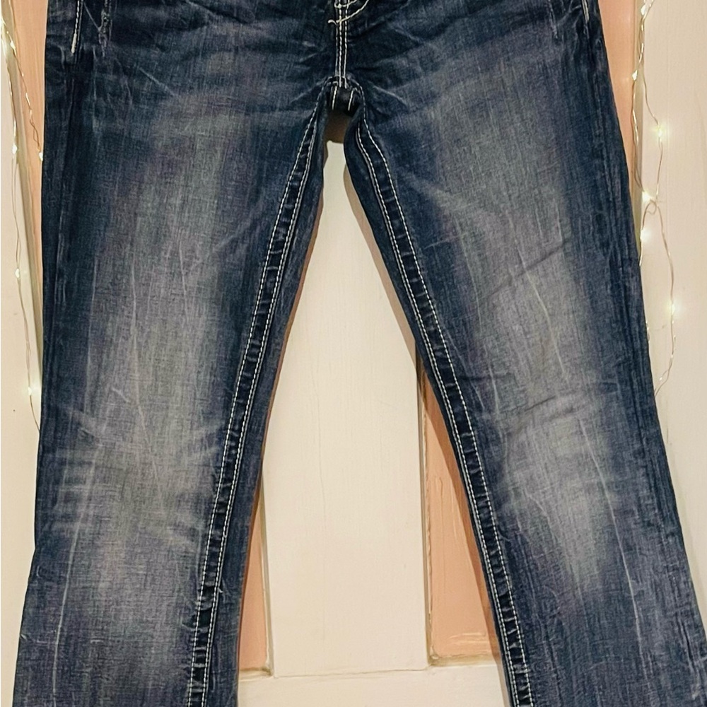 Miss Me Women's Blue Jeans size 27 - Picture 3 of 11